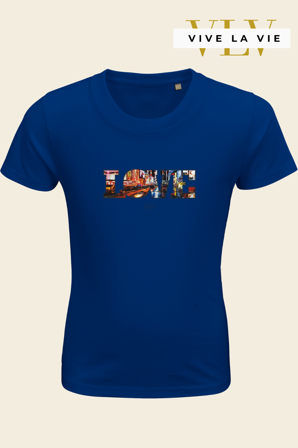 Love NYC - Organic Kids Fitted T-shirt