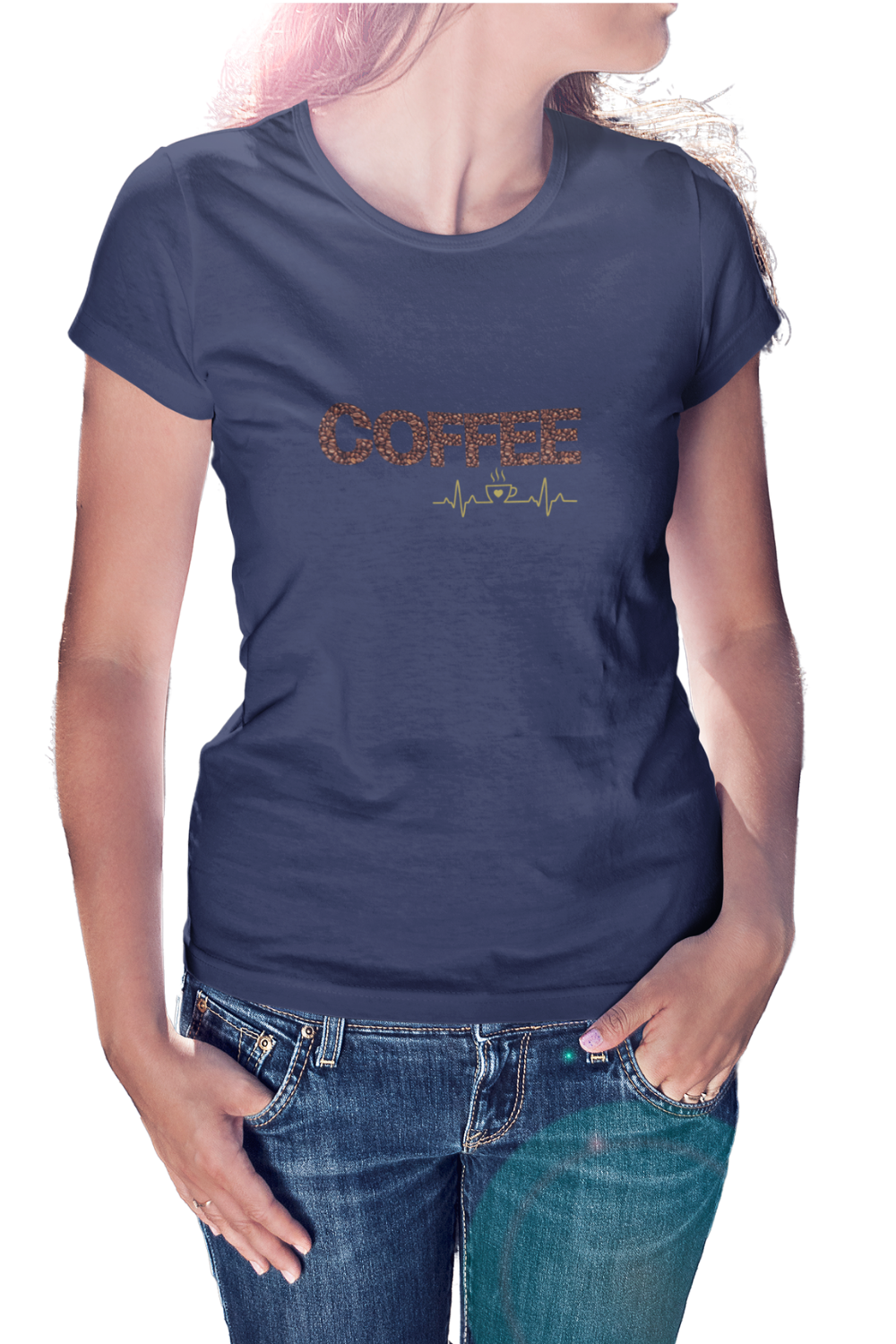 Coffee Is Life - Premium Women's Crewneck T-shirt