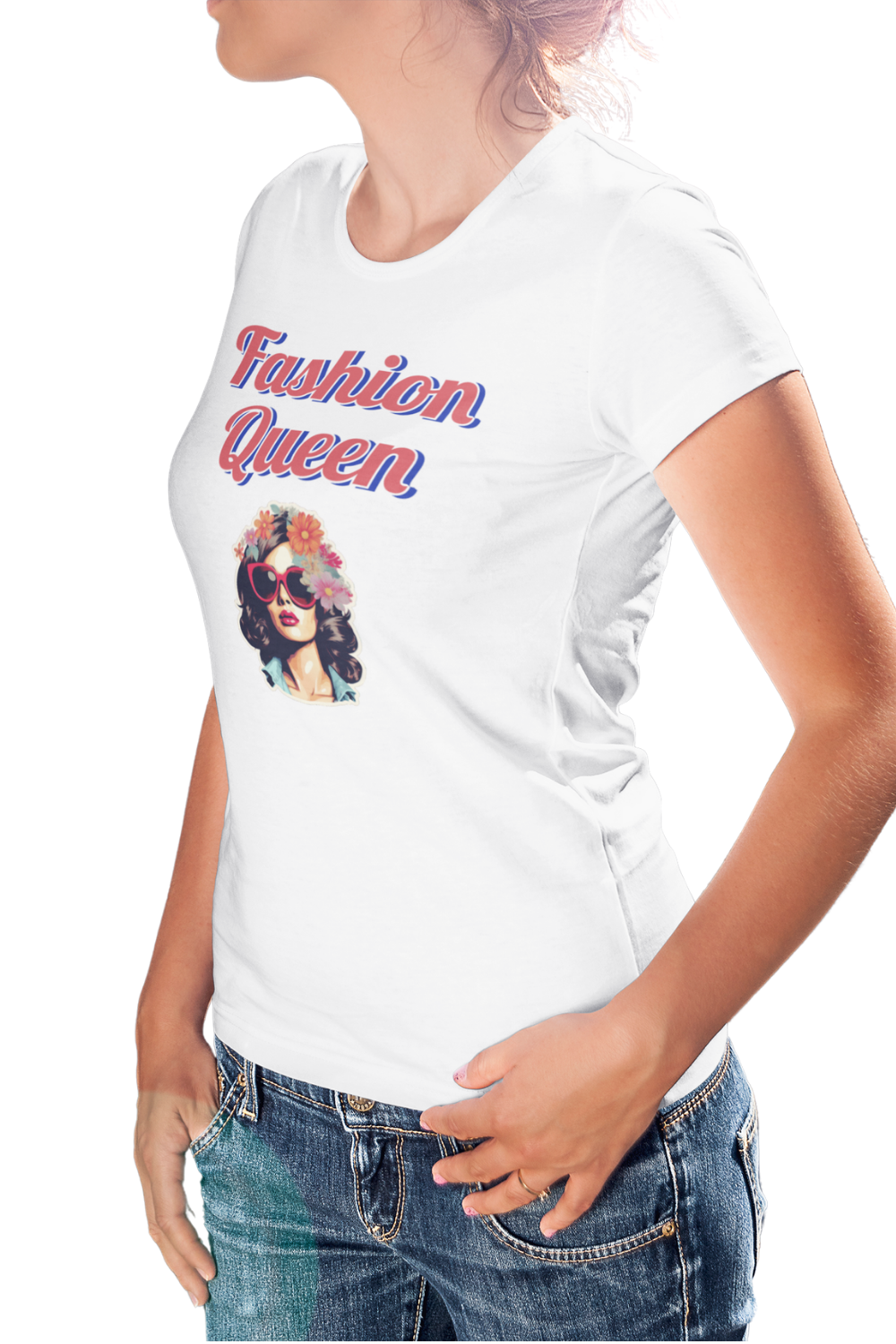 Fashion Queen - Premium Women's Crewneck T-shirt
