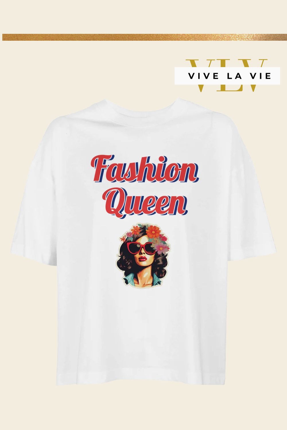 Fashion Queen - Women's Boxy Organic Cotton T-shirt
