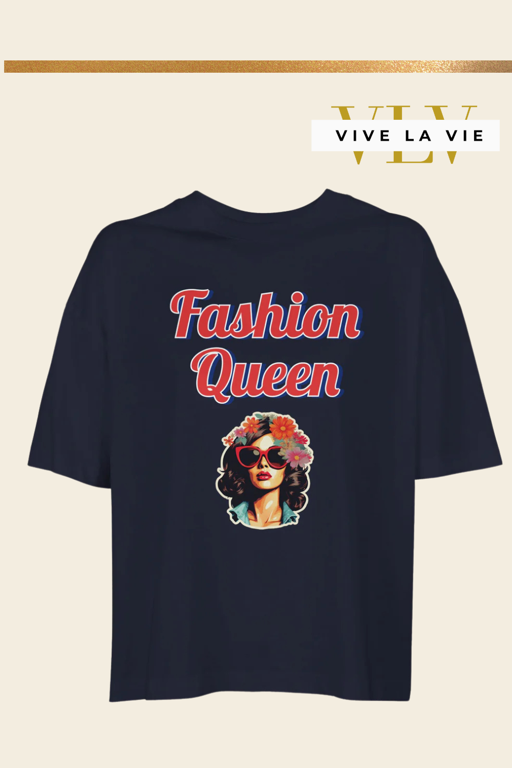Fashion Queen - Women's Boxy Organic Cotton T-shirt
