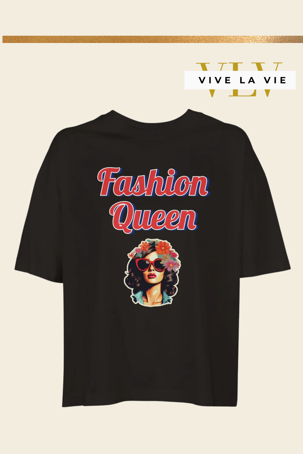 Fashion Queen - Women's Boxy Organic Cotton T-shirt
