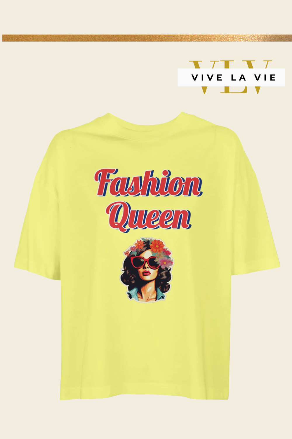 Fashion Queen - Women's Boxy Organic Cotton T-shirt
