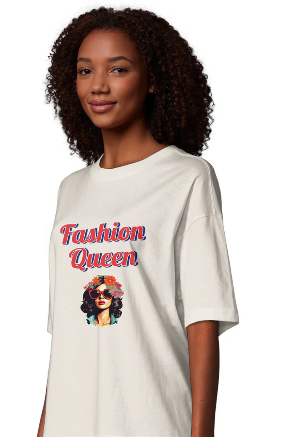 Fashion Queen - Women's Boxy Organic Cotton T-shirt