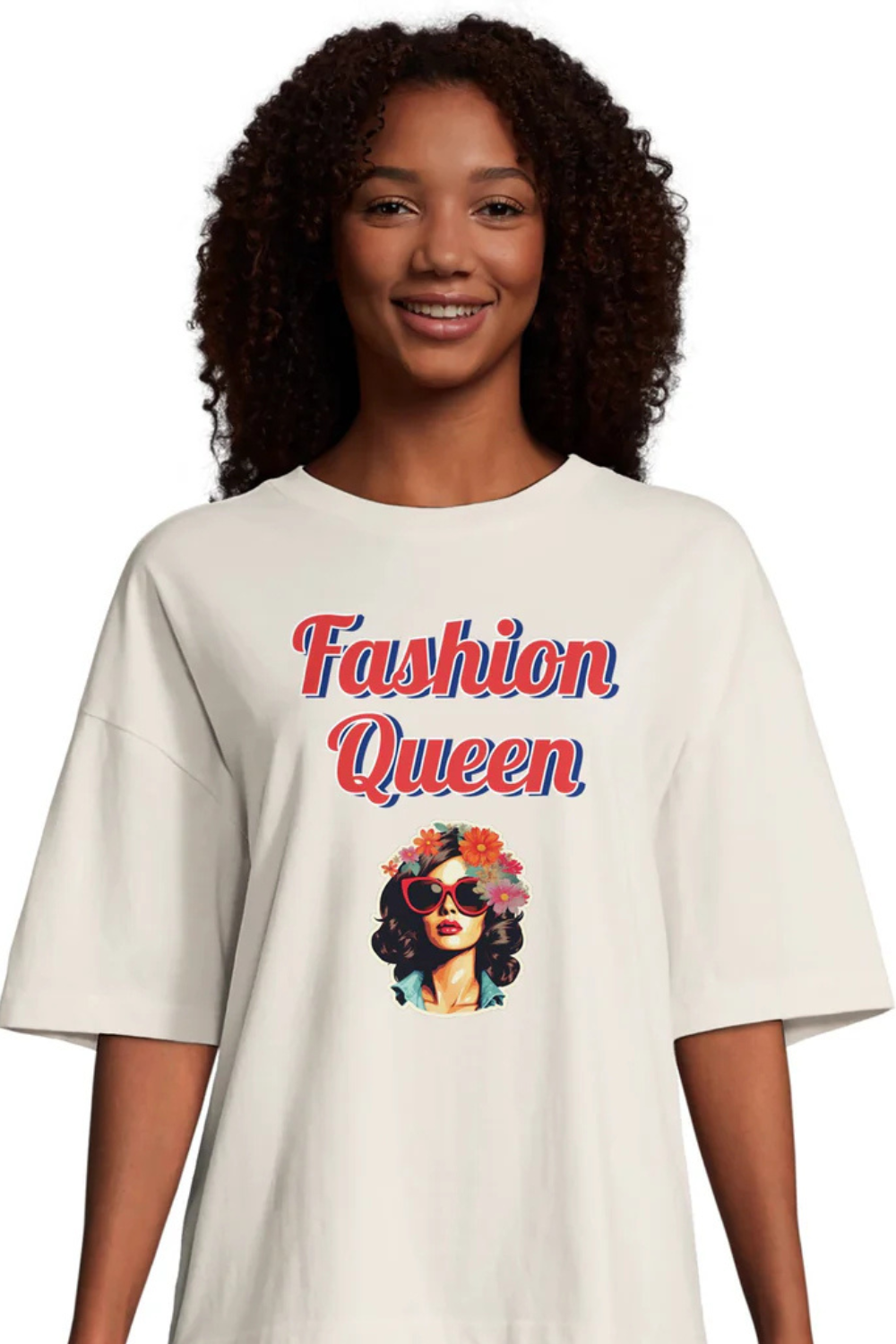 Fashion Queen - Women's Boxy Organic Cotton T-shirt