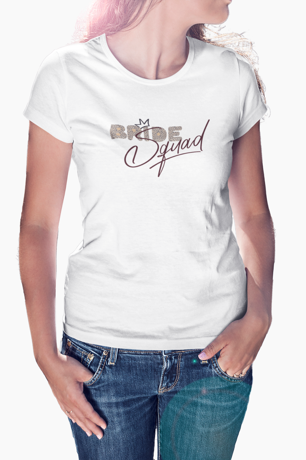 Bride Squad - Premium Women's Crewneck T-shirt