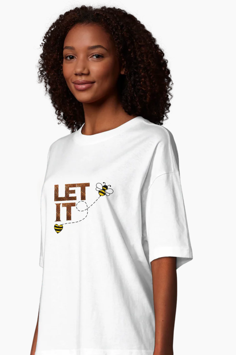 Let It Bee - Organic Women's Boxy T-shirt