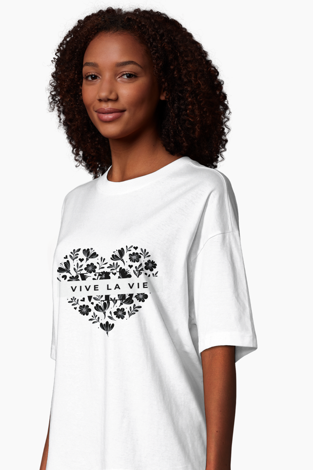 Vive La Vie Heart & Soul - Organic Women's Boxy T-shirt