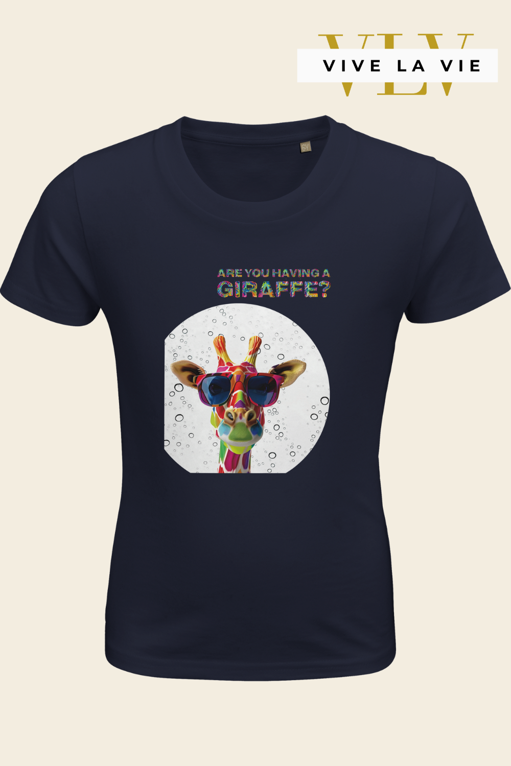 Are You Having A Giraffe - Organic Kids Fitted T-shirt