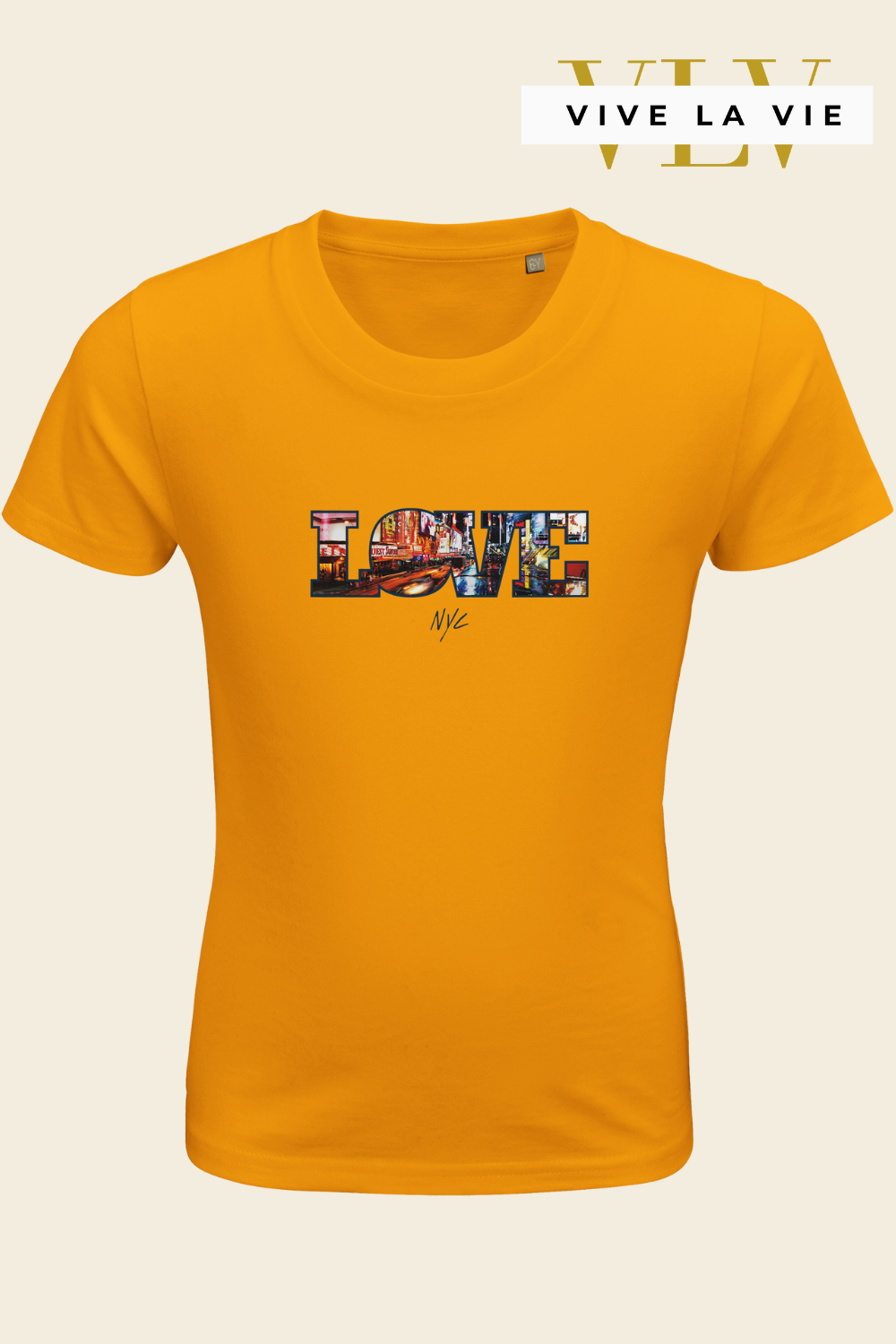 Love NYC - Organic Kids Fitted T-shirt