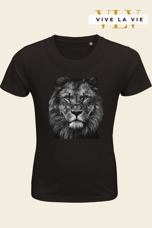 Born To Win - Organic Kids Fitted T-shirt