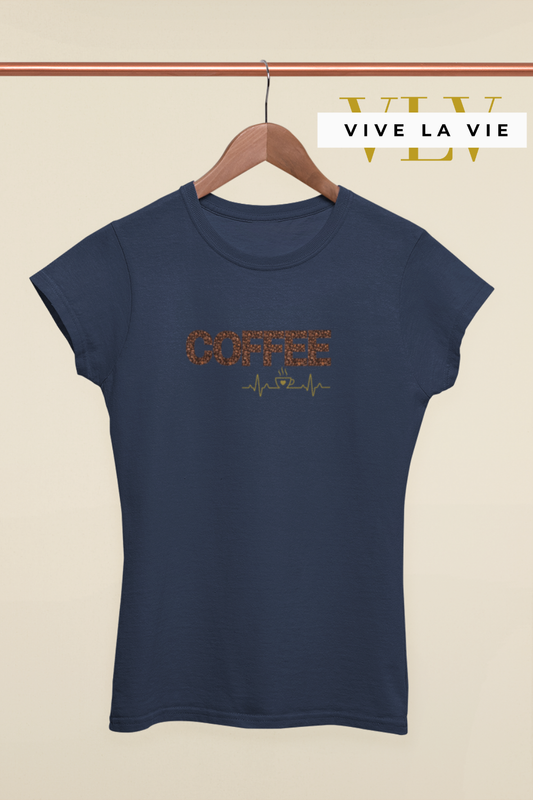 Coffee Is Life - Premium Women's Crewneck T-shirt