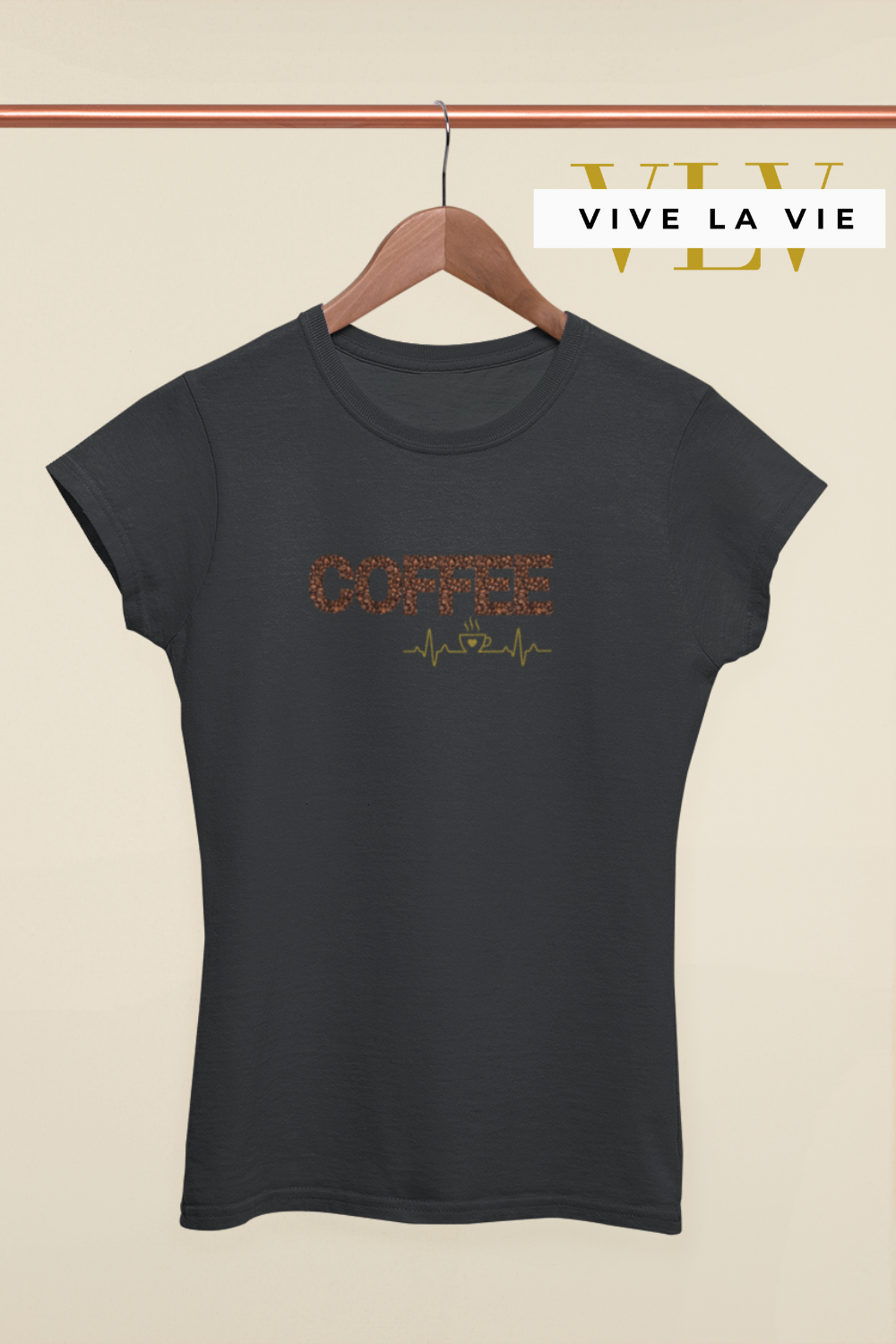 Coffee Is Life - Premium Women's Crewneck T-shirt