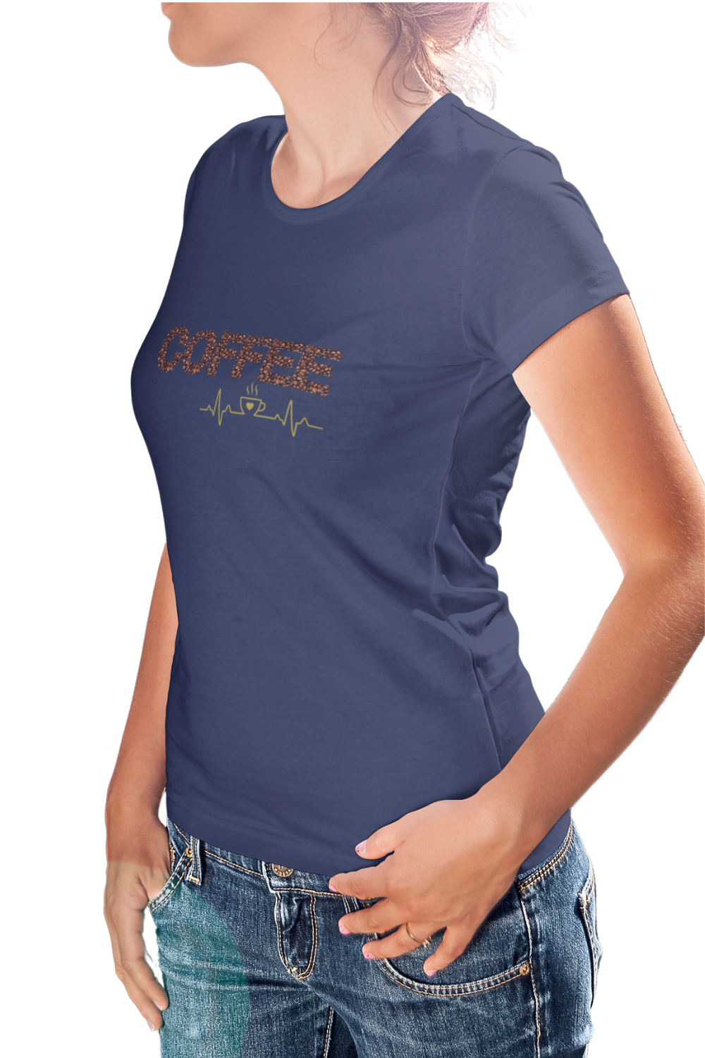 Coffee Is Life - Premium Women's Crewneck T-shirt