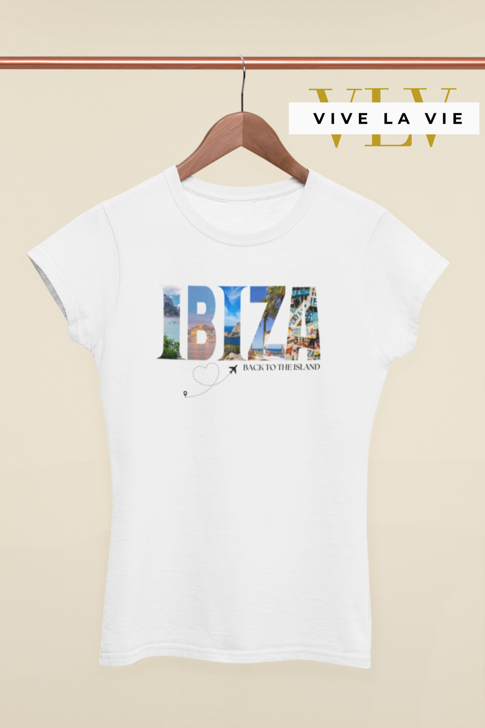 Ibiza Back to the Island - Premium Women's Crewneck T-shirt
