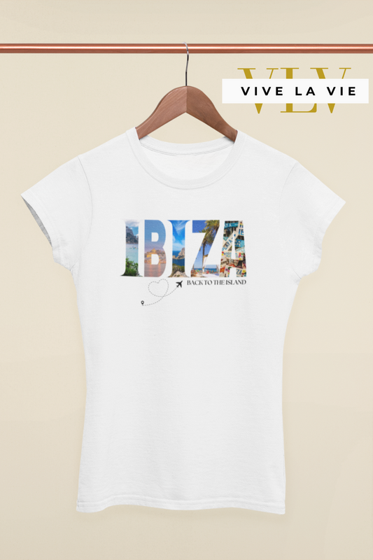 Ibiza Back to the Island - Premium Women's Crewneck T-shirt