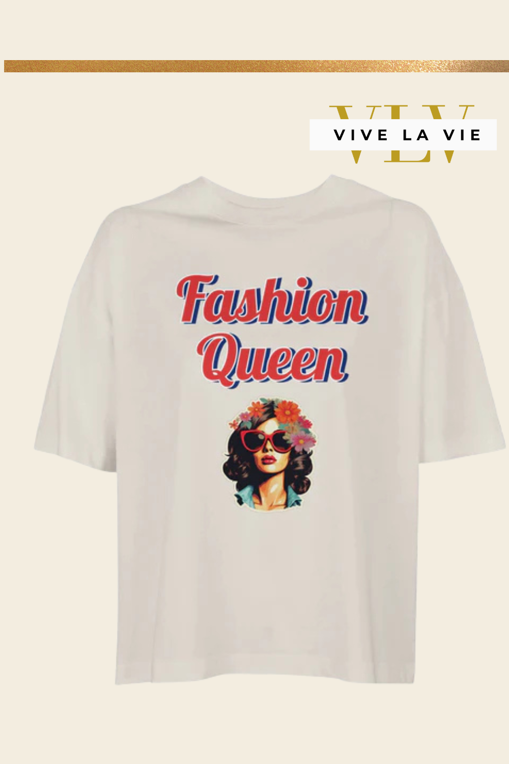 Fashion Queen - Women's Boxy Organic Cotton T-shirt