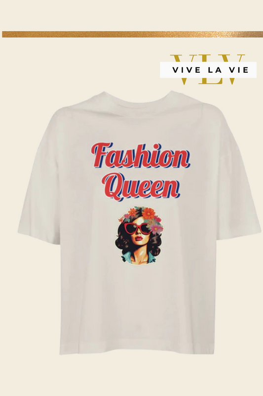 Fashion Queen - Women's Boxy Organic Cotton T-shirt