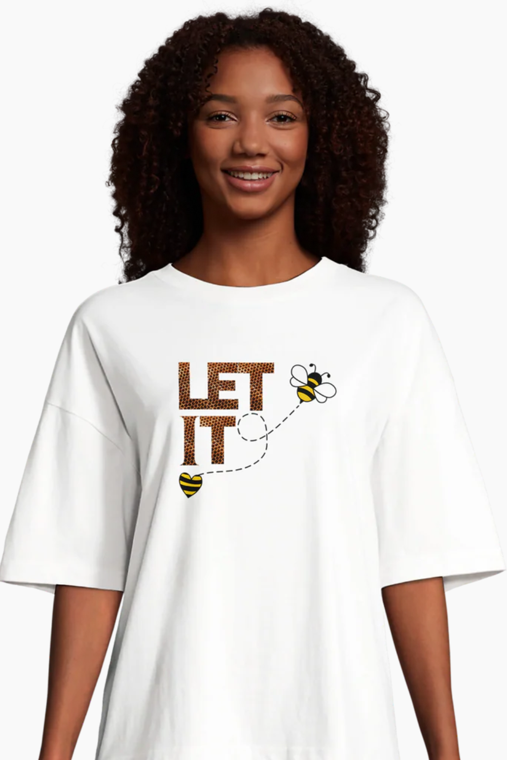 Let It Bee - Organic Women's Boxy T-shirt